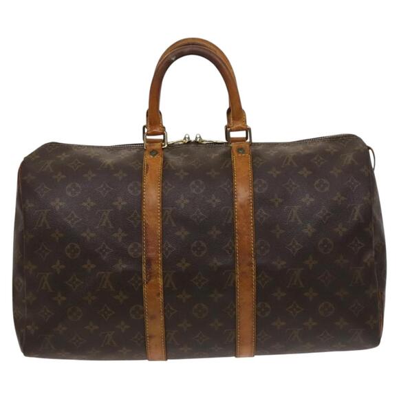 LOUIS VUITTON Monogram Keepall 45 Boston Bag M41428 - Picture 3 of 16